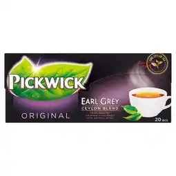 BENE Nápoje Pickwick Earl Grey 20 sáčků 1g nabídka