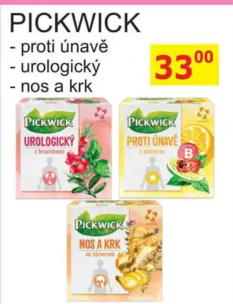 BENE Nápoje Pickwick bylinkový čaj, vybrané druhy nabídka