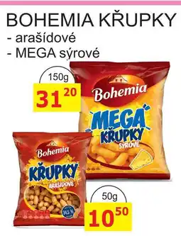 BENE Nápoje BOHEMIA KŘUPKY - arašídové 150g nabídka