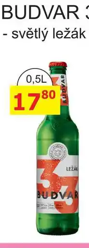 BENE Nápoje BUDVAR33 - světlý ležák 0,5l nabídka