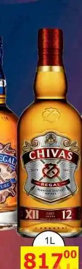 BENE Nápoje Chivas Regal Whisky 1l nabídka