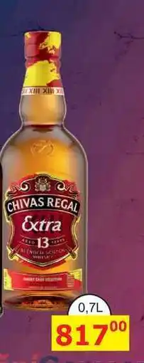 BENE Nápoje Chivas Regal Extra Oloroso Sherry Cask 13y 0,7l 40% GB nabídka