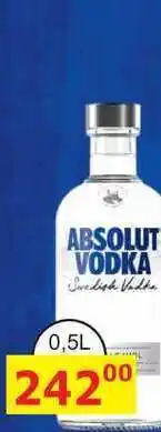 BENE Nápoje Absolut Vodka 0,5l nabídka