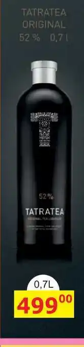 BENE Nápoje TATRATEA ORIGINAL 52% 0,7l nabídka