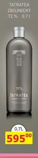 BENE Nápoje TATRATEA ZBOJNICKÝ 72% 0,7l nabídka