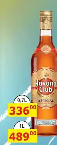 BENE Nápoje Havana Club Anejo Especial 5y 1l 37,5% nabídka