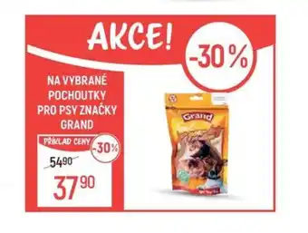 Globus Na vybrané pochoutky pro psy značky grand nabídka