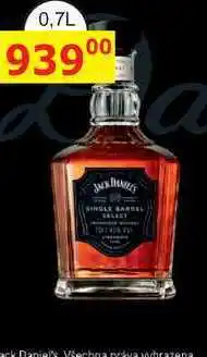 BENE Nápoje Jack Daniel's Single Barrel Select 0,7l 45% nabídka