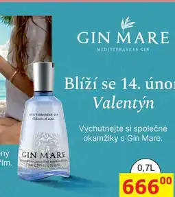 BENE Nápoje GIN MARE MEDITERRANEAN GIN 0,7l nabídka