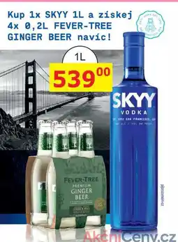 BENE Nápoje SKYY VODKA 1L nabídka