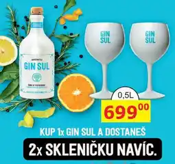 BENE Nápoje GIN SUL 0,5L nabídka