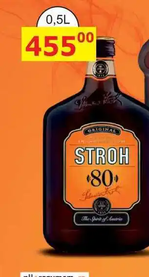 BENE Nápoje STROH 80 0,5L nabídka