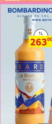 BENE Nápoje BOMBARDINO 14.8% 1L nabídka