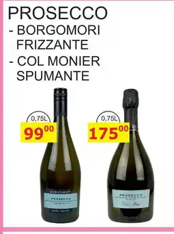 BENE Nápoje PROSECCO BORGOMORI FRIZZANTE 0,75L nabídka