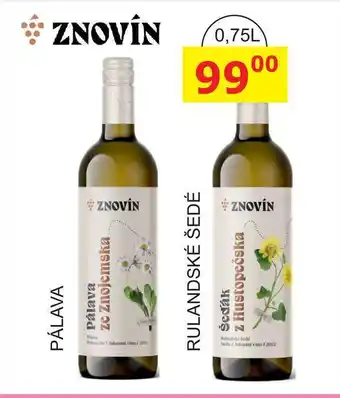 BENE Nápoje ZNOVÍN PÁLAVA 0,75L nabídka