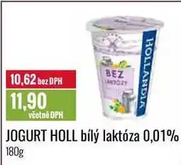 Ratio JOGURT HOLL bílý laktóza 0,01% 180g nabídka