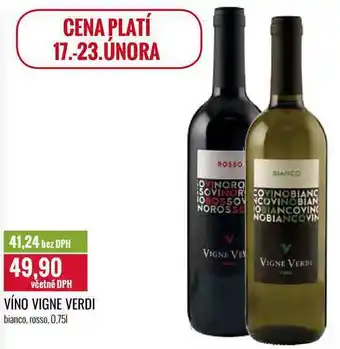 Ratio VÍNO VIGNE VERDI 0,75l nabídka