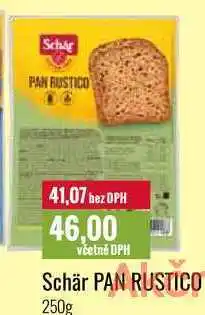 Ratio Schär PAN RUSTICO 250g nabídka