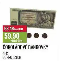 Ratio ČOKOLÁDOVÉ BANKOVKY 60g nabídka