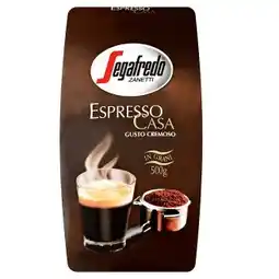 Ratio Segafredo Espresso Casa zrnková káva 500g nabídka