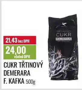 Ratio CUKR TŘTINOVÝ DEMERARA F. KAFKA 500g nabídka