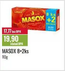 Ratio MASOX 8+2ks 110g nabídka