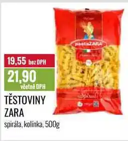 Ratio TĚSTOVINY ZARA 500g nabídka