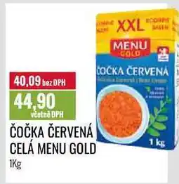 Ratio ČOČKA ČERVENÁ CELÁ MENU GOLD 1Kg nabídka