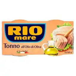 Ratio Rio Mare Tuňák 2 x 160g, vybrané druhy nabídka