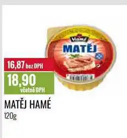 Ratio MATĚJ HAMÉ 120g nabídka