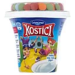 Ratio Danone Kostíci Sladký bílý jogurt, vybrané druhy 109g nabídka