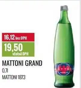 Ratio MATTONI GRAND 0,7l nabídka