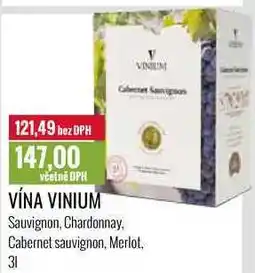 Ratio VÍNA VINIUM 3l nabídka