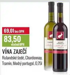 Ratio VÍNA ZAJEČÍ 0,75l nabídka