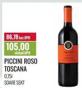 Ratio PICCINI ROSO TOSCANA 0,75l nabídka