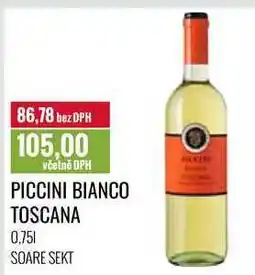 Ratio PICCINI BIANCO TOSCANA 0,75l nabídka