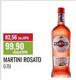 Ratio MARTINI ROSATO 0,75l nabídka