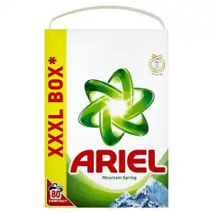 Ratio Ariel prací prášek 80 dávek, vybrané druhy 6kg nabídka