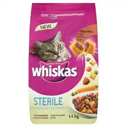 Ratio Whiskas granule pro kočky 1,4kg, různé druhy 1.4kg nabídka