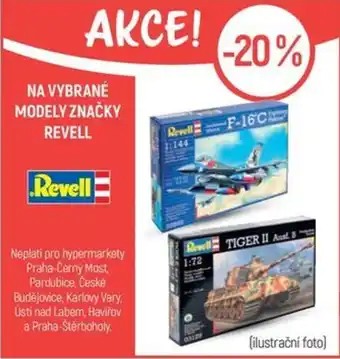 Globus Na vybrané modely značky revell nabídka