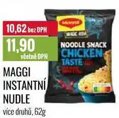 Ratio MAGGI INSTANTNÍ NUDLE 62g nabídka