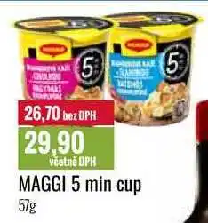 Ratio MAGGI 5 min cup 57g nabídka