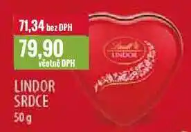 Ratio LINDOR SRDCE 50g nabídka