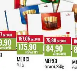 Ratio MERCI červené, 250g nabídka