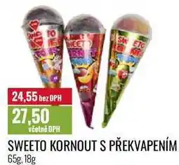 Ratio SWEETO KORNOUT S PŘEKVAPENÍM 65g,18g nabídka