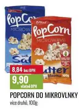 Ratio POPCORN DO MIKROVLNKY 100g nabídka