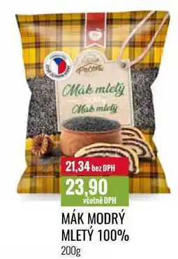 Ratio MÁK MODRÝ MLETÝ 100% 200g nabídka