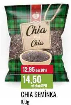 Ratio CHIA SEMÍNKA 100g nabídka