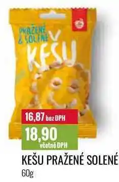 Ratio KEŠU PRAŽENÉ SOLENÉ 60g nabídka