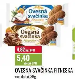 Ratio OVESNÁ SVAČINKA FITNESKA 39g nabídka